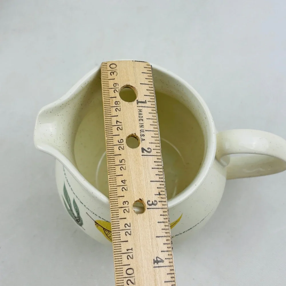Franciscan Autumn Sugar Creamer Set Speckled‎ Leaves Bowl Lid MCM Vintage